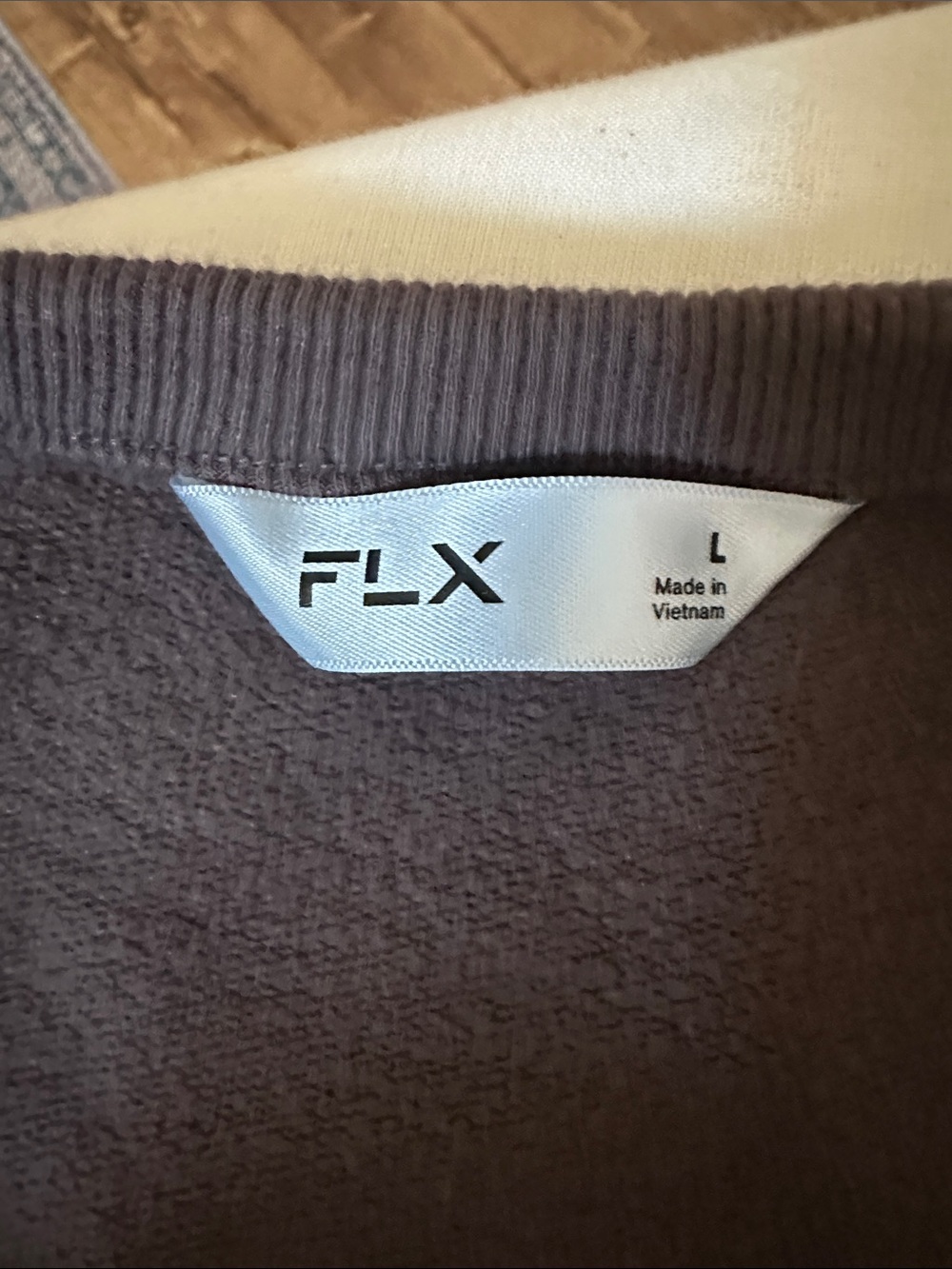 FLX Women's Brown Crewneck Sweatshirt - Picture 5 of 6